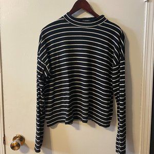 Everlane striped Turtleneck